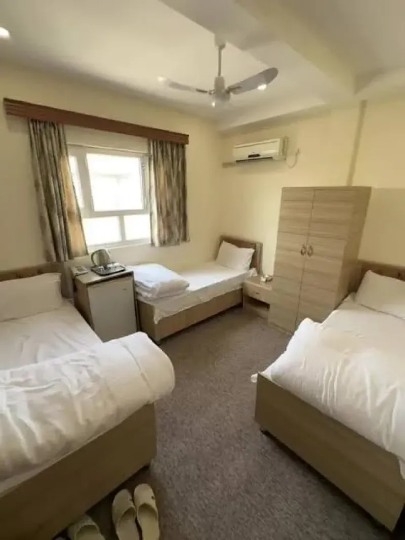 Triple Room with One Double and One Single Bed